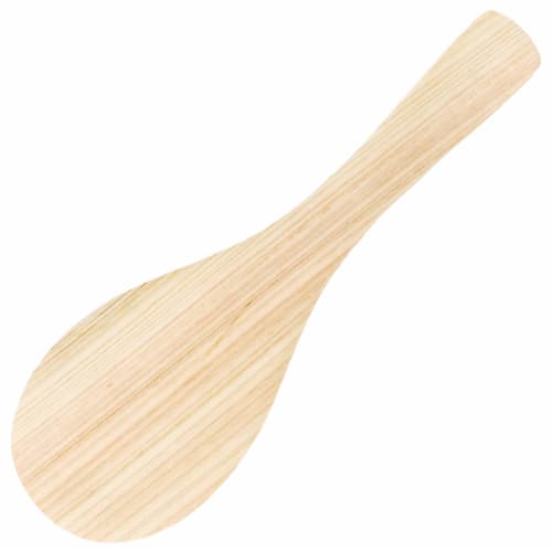 Umezawa Wooden Hinoki Rice Paddle, 21cm, Made In Japan, 223210