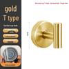 Trace-Free Stainless Steel Suction Cup Hook for Kitchen & Bathroom