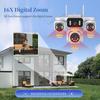 4K Quad-Lens AOV Solar Camera with 24/7 Monitoring