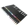 18 Farben Metallic Marker Stifte Geschmeidigeres Schreiben Geruchlos Schnelltrocknende Malstifte Set für Graffiti Malen Ausmalen