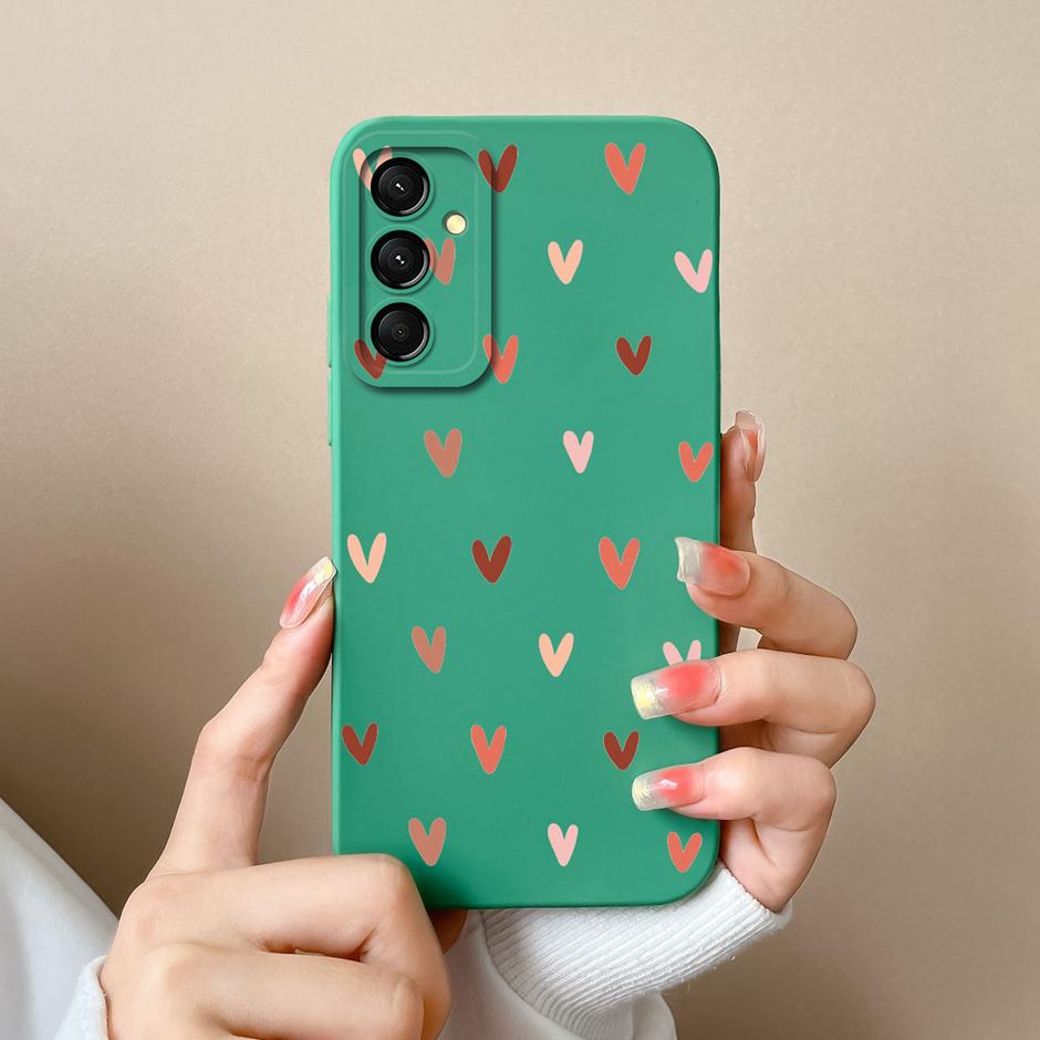 For Samsung Galaxy M23 M33 M35 M53 5G Case Fashion Sweet Girl Silicone Soft Phone Cover For SamsungM23 M33 M 35 M53 5G Fundas