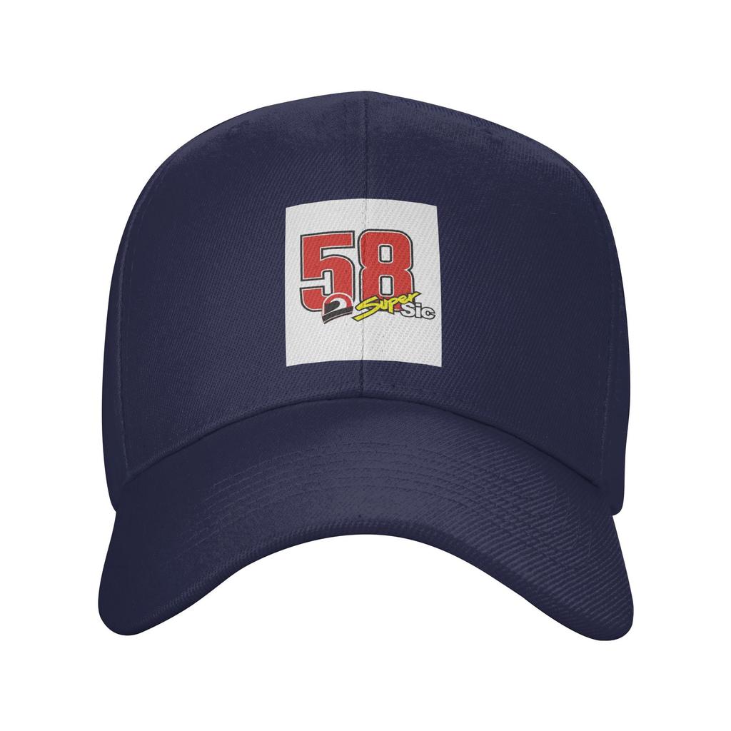Unisex Baseball Hats Marco Simoncelli 58 Super Sic Outdoor Streetwear Summer Sports Baseball Caps Hip Hop Cap Casquette Hats
