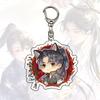 6cm Cute Anime Scum Villain Self Saving System Acrylic Keychain Shen Qingqiu Luo Binghe Cosplay Bag Pendant Decoration Toys Gitf