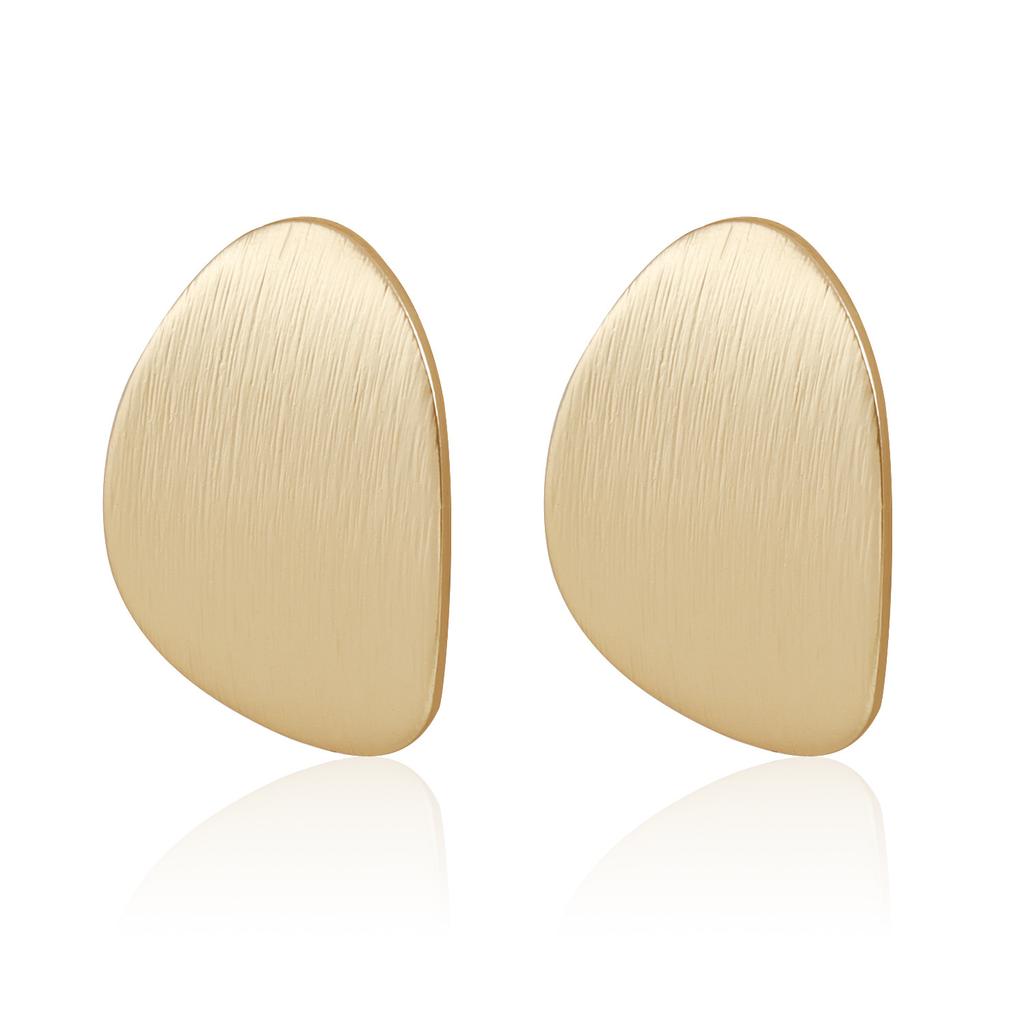 Fashion Gold Square Geometric Pendant Earrings for Women Elegant Earrings Jewelry
