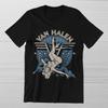 VAN HALEN Fallen Angel  70s American Hard Rock Band Ring Spun Cotton Tee Unisex T-Shirt