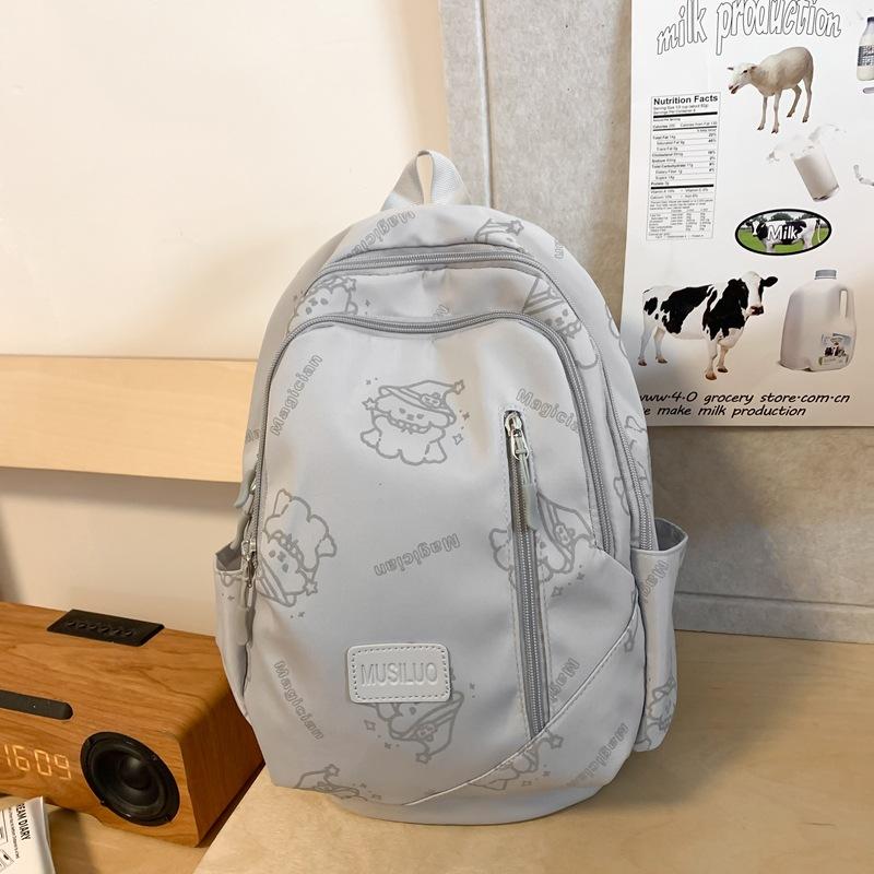 Студенческий школьный рюкзак с мультяшным принтом для девочек — фото 20