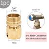 Hose Quick Connect 1/2" 3/4" Watering Water Hose Pipe Tap Adaptor Garden Hose Connector for Watering Irrigation