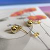 Silver Earrings Without Stones (2186441)