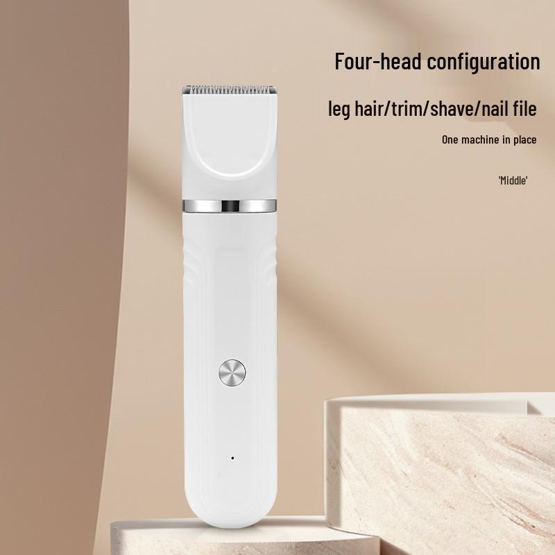 Pet Electric 4-in-1 Hair Clipper: Cat Paw, Dog & Pet Trimmer