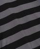 VASTIC Oversized Striped Long Sleeve_Charcoal / Black