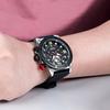 MEGIR Chronograph Luxury Military Sports Watches for Men Waterproof Date Clock Silicone Strap Male Wristwatch Reloj Hombre 2116