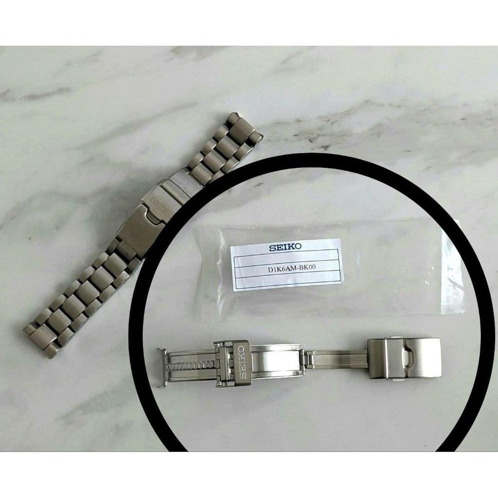 Used SEIKO Diver D1K6AM-BK00 SEIKO Buckle 18mm