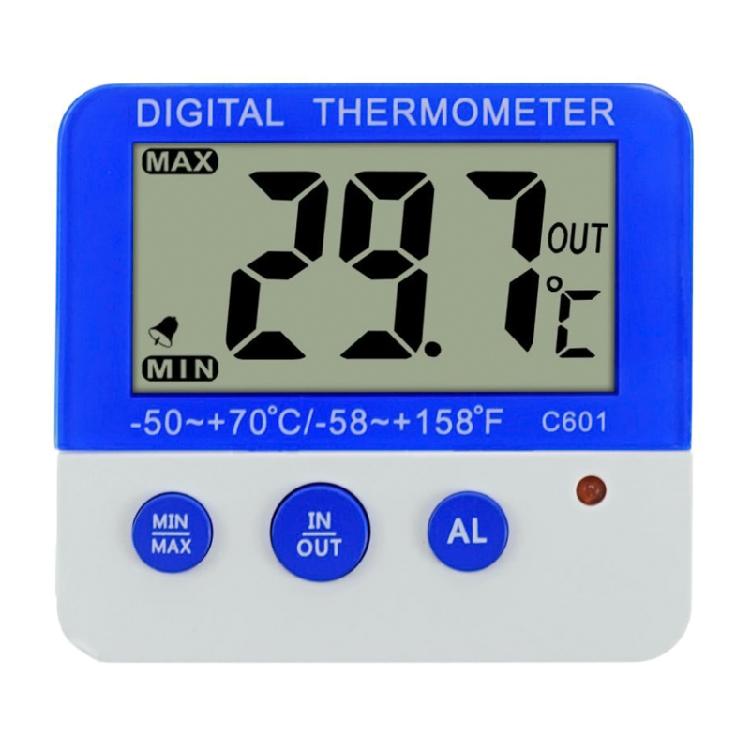 Digitales Kühlschrankthermometer mit Sonde Digitales Kühlschrankthermometer LCD