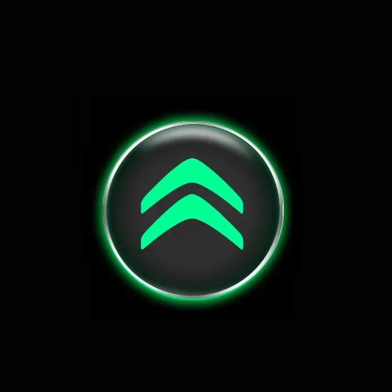 Car Engine Luminous Start Stop Button Cover for Citroen C1 C2 C3 C4 C4L C5 DS3 DS4 Xsara Picasso Saxo C-Elysee Decor Stickers aoq123