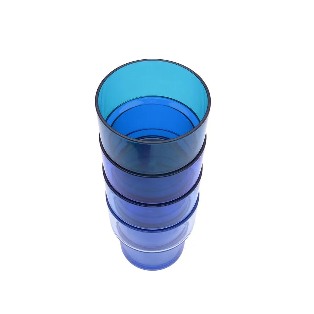 Acryl Krug und Stapelbare Becher Set 3 Quart Krug 14 Unzen Becher Outdoor Indoor Unterhaltung BPA Frei Spülmaschinenfest