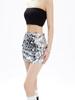Irregular High Waist Sparkling Sequin Mini Skirt Women Summer Y2k Clothes Ultra Short Bottoms Silver Sexy Club Skirts