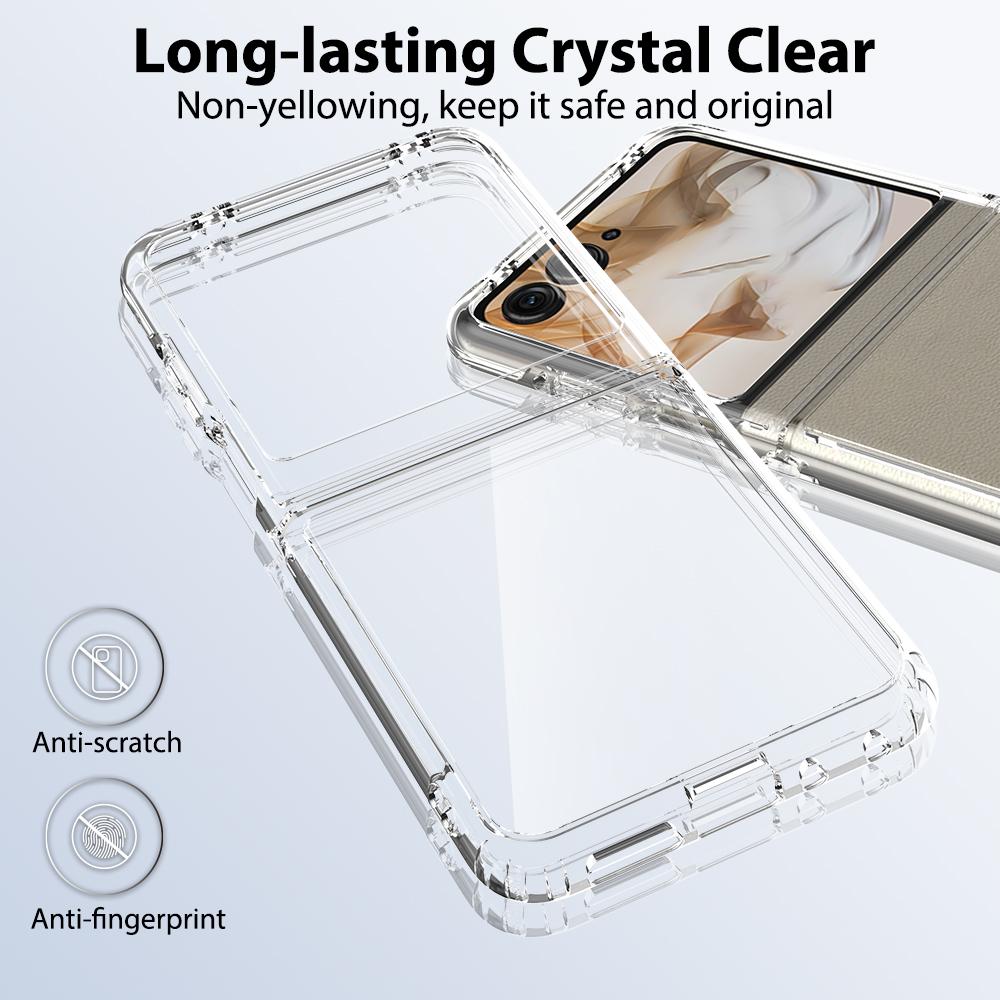 Airbag ShockProof Soft TPU+Arcylic Clear Back Phone Cases For Motorola Moto Razr 60 Ultra 60Ultra Razr Plus G Cover
