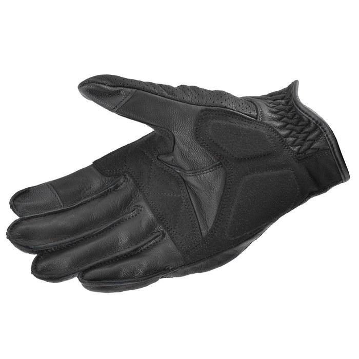 [Komine] Motorcycle Gloves GK-257 Vented Protect Leather Gloves Black L