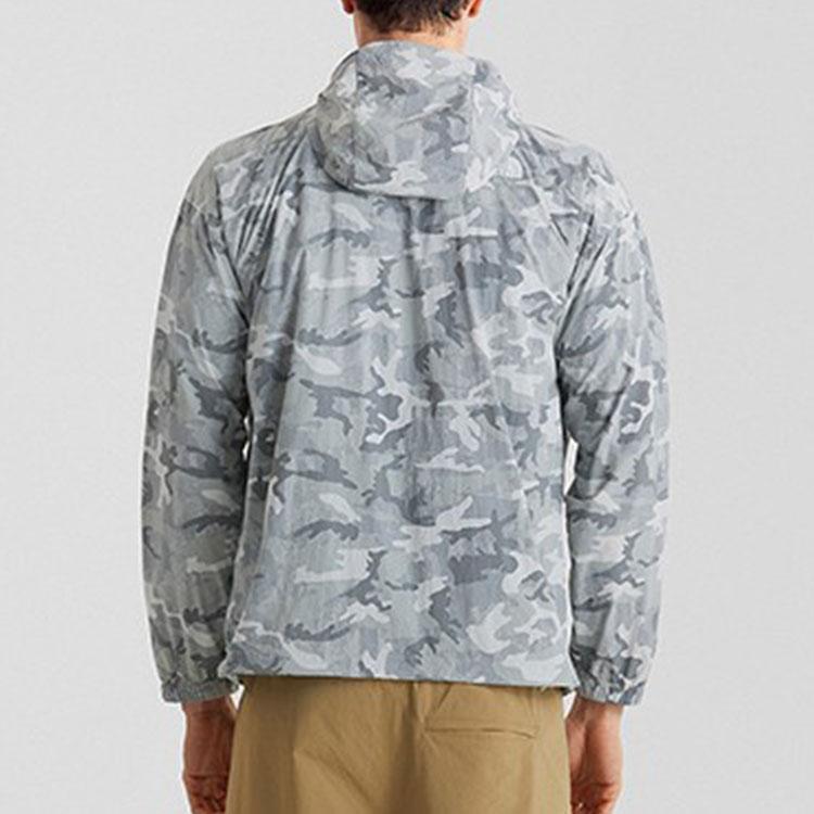 The North Face Breathable UV Protection Sun Protection Clothing Men's White Camouflage NF0A5JY6-6M2