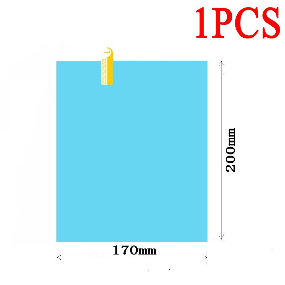 Samolepky na auto zpětná zrcátka Vodotěsná fólie proti zamlžování Dešti odolná fólie kulaté hranaté zrcátko na motocykl Antireflexní fólie univerzální