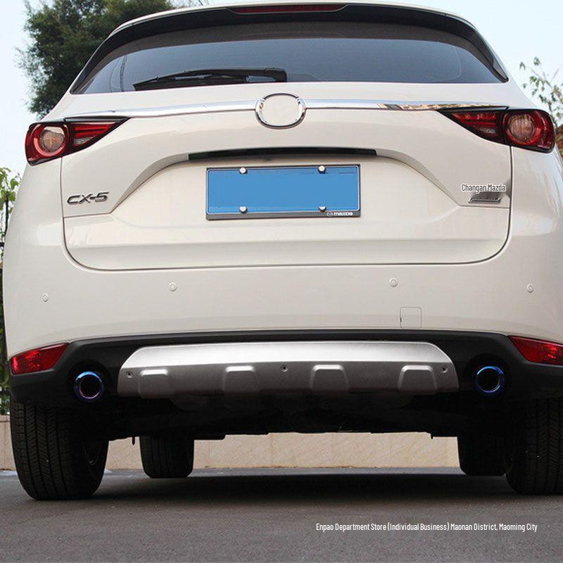 Mazda CX-5 Stainless Steel Front & Rear Bumper Guards & Decorative Plates