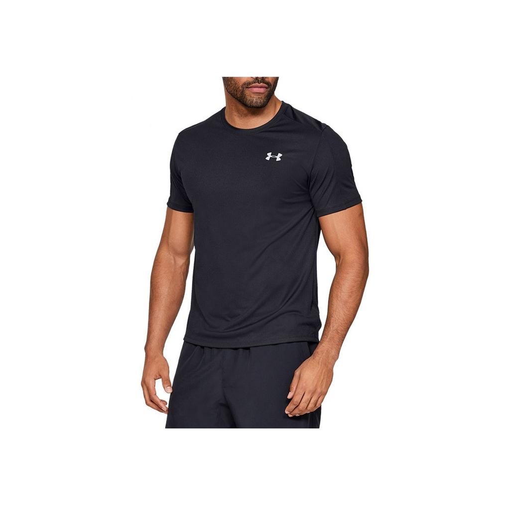 Under Armour Speed Stride Short Sleeve T-Shirt Unisex Tops Black 1326564-001
