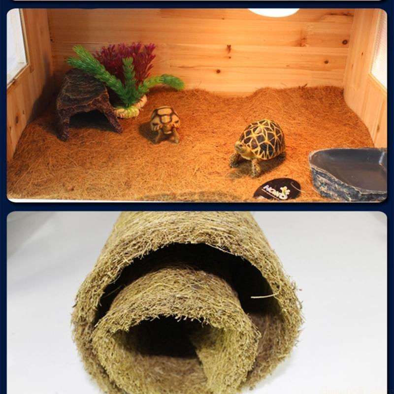 QX2E Warm Habitats Bedding Mat Terrariums Furniture Accessories Reptiles Substrates