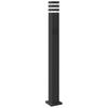 Vidaxl Outdoor Standing Lamp, With Socket, Black, 110 Cm, Aluminum