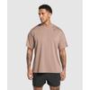 Oversized Performance T shirT Mocha Mauve A6a4w Nccx