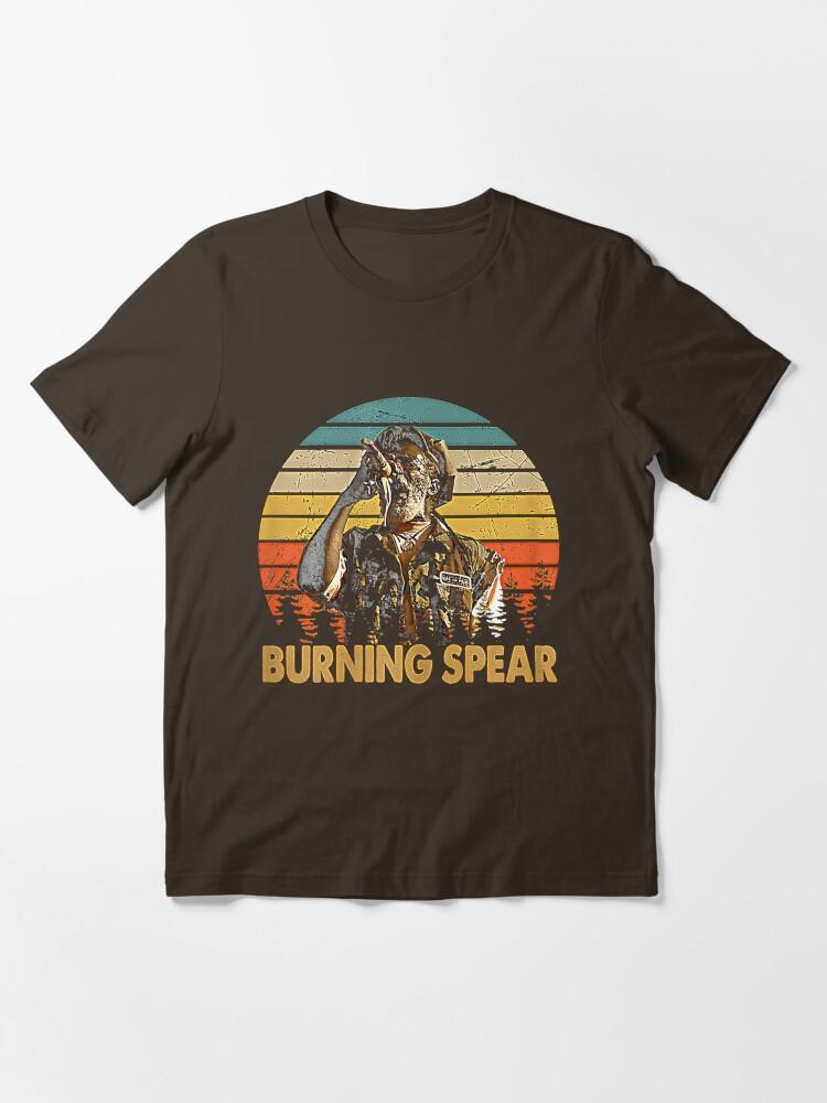 Burning Spear Burning Art Spear Music Jamaican Singers Essential T-Shirt