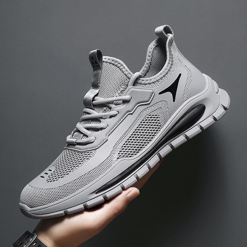 

МОДНАЯ ОБУВЬ, мужские дышащие спортивные кроссовки, спортивные кроссовки для бега, уличные женские теннисные кроссовки для тренажерного зала 39 серый