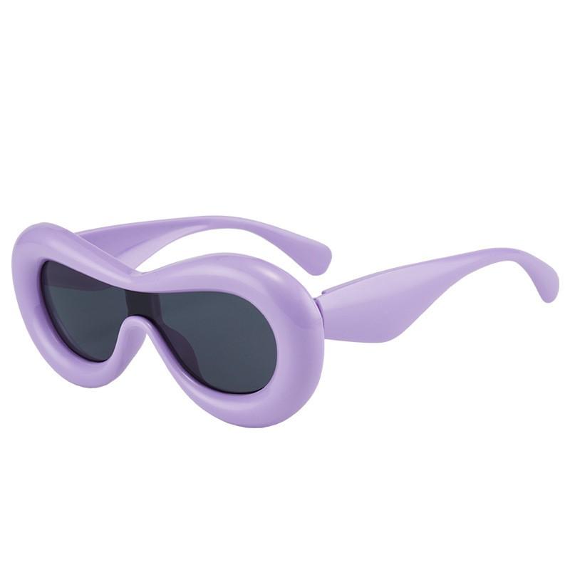 New Oval Sunglasses for Men Women Retro Fashion Shades Candy Color Sun Glasses Eyewear Goggles