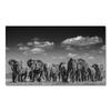 Animali moderni Poster e stampe Wall Art Canvas Painting Elefanti africani Immagini di mandrie per soggiorno Cuadros Decor Senza cornice