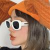 Occhiali da Sole Ovali Vintage con Montatura Piccola Moda Uomo Donna Marca di Lusso Designer Punk Occhiali da Sole Protezione UV400