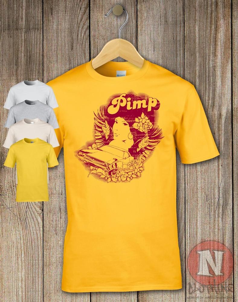 Camiseta Pimp Móvil Retro Con Estampado Desgastado Petrolhead Motor Auto