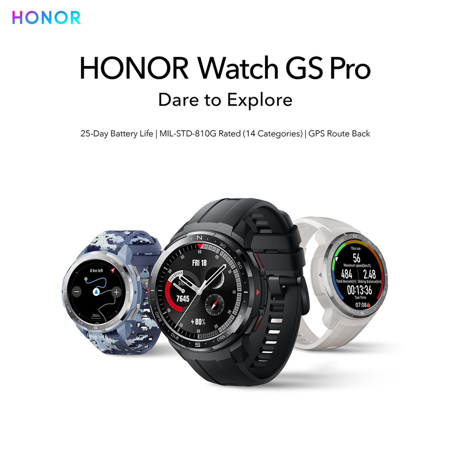 Alerts Route Back Honor Watch Gs Pro Bluetooth Smart Watch With