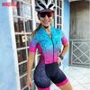 New Women's Cycling Jumpsuit Team Racing Bike Overalls Roupa Ciclismo Summer Mountain Bike Uniform Macacão Ciclismo Feminino