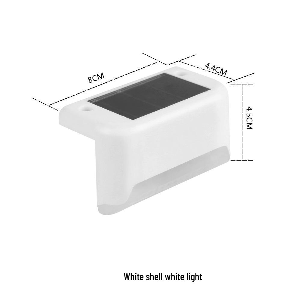 Waterproof Solar LED Stair and Fence Lights for Outdoor Use