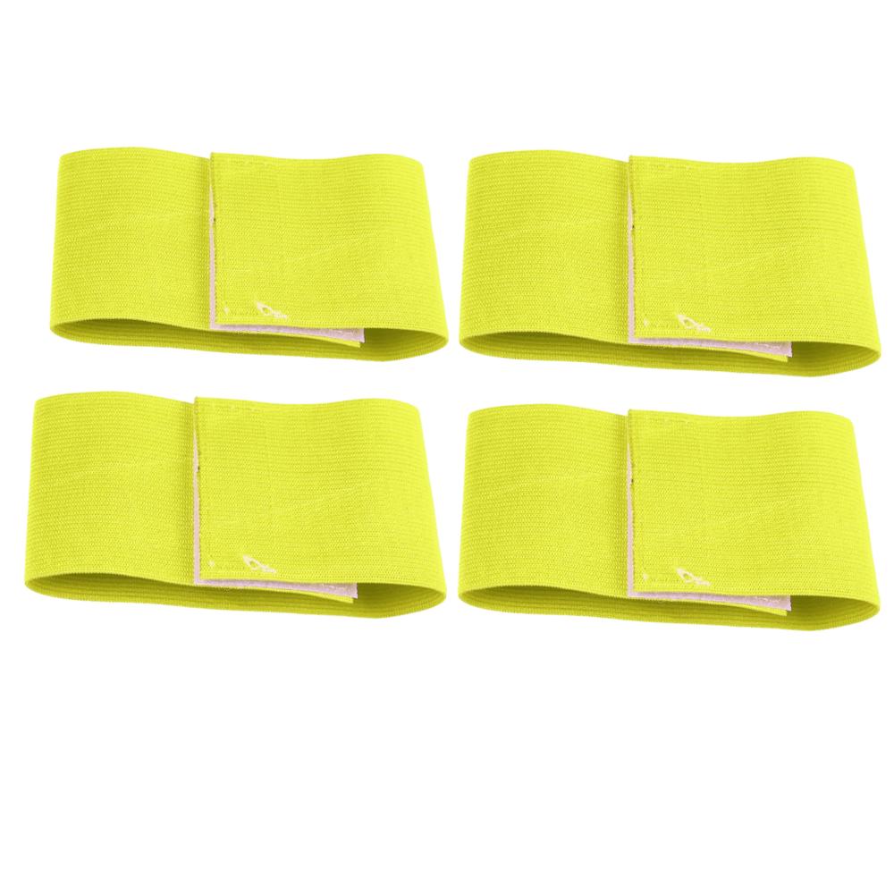 4PCS Breathable Soccer Armbands Elastic Sports Armbands Professional Captain Armbands Volleyball