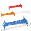 Mountain Bike Chain Gauge Measurement Ruler Bike Wear Checker Indicators Bicycles Chain Repair Tool Easy to Use