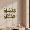 Creative Wall Stickers Potted Plant Decals Self-Adhesive Removable Wall Mural Diy Wall Art Home Decoration Accessories