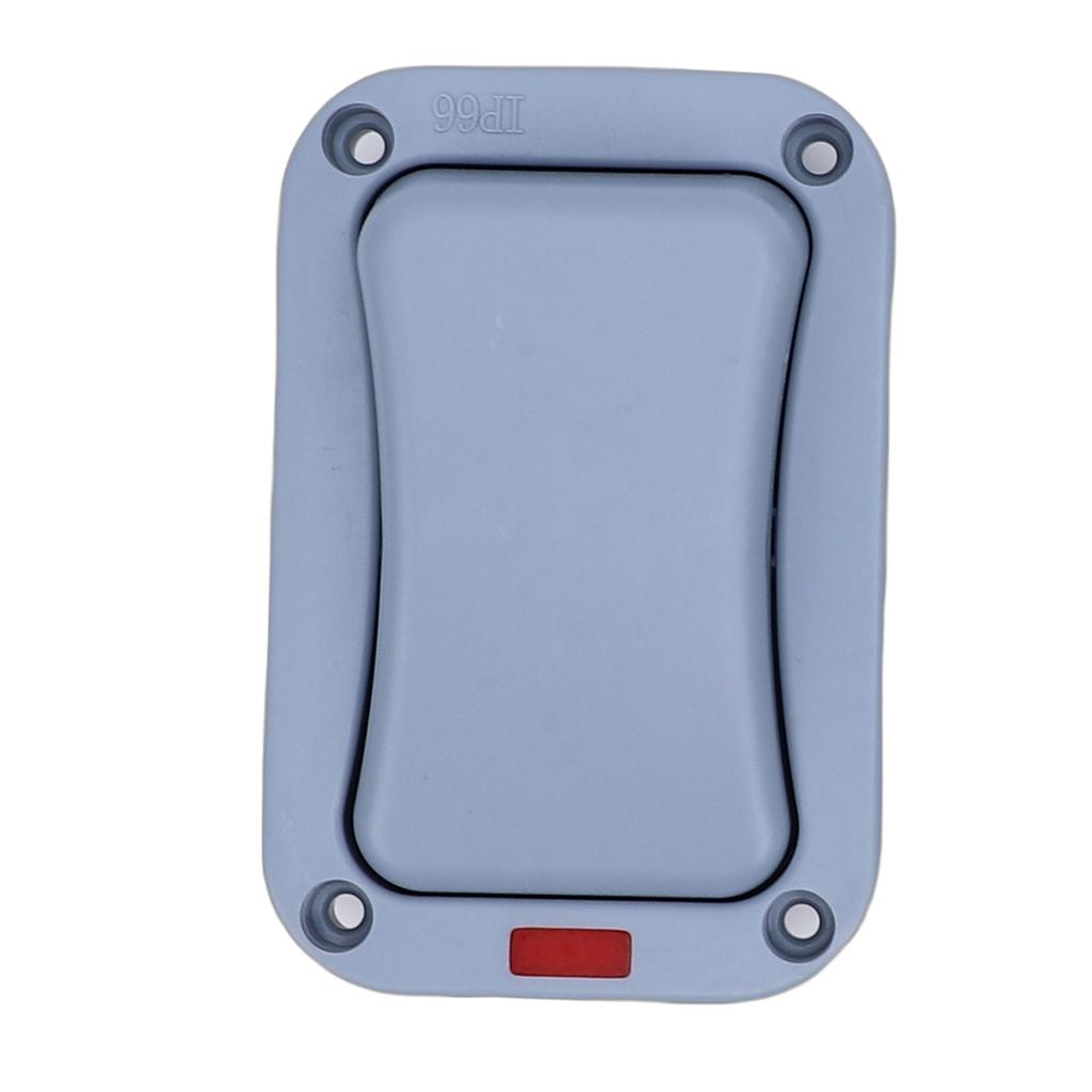 Outdoor Light Switch 20A Weatherproof IP66 Water Proof 1 Gang 1 Way Single Exterior Electrical Control with Indicator