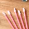 50 Disposable Lip Brush Wands - Mini Lipstick & Gloss Makeup Tools