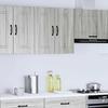 VidaXL Kitchen Wall Cabinet Kalmar Sonoma Grey Engineered Wood 853583