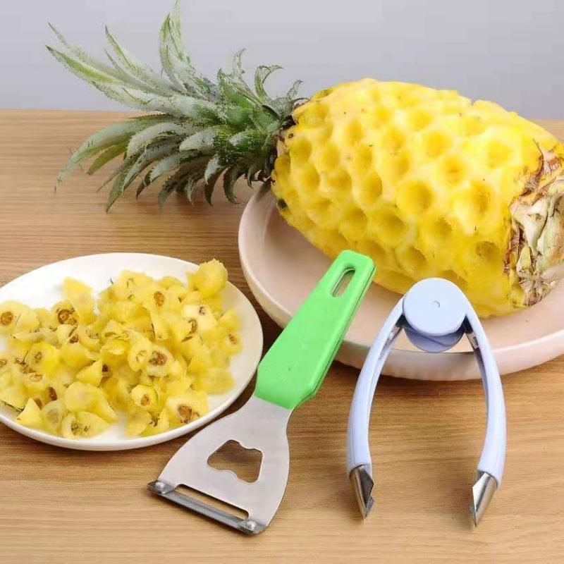 Cheap Pineapple Knife Peeler Stainless Steel Peeling Pineapple Artifact