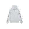 Fila Color Block Hooded Pullover American Style Sweatshirt Men Sweatshirt Flower-Gray F11M349201F-MG
