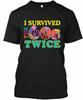 I Survived The Sixties 60s Twice Funny Gift Vintage Logo T-Shirt Size M - 3XL