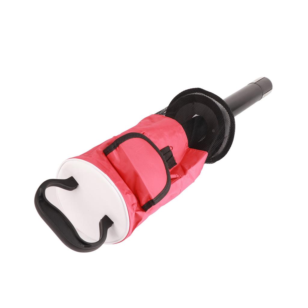 Portable Ball Retriever Shag Bag Ball Pick Up with Removable Tube Practice Collector