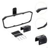 UTV Center Rear View Mirror Degree Adjustable Easy To Install Replacing Professional Interior