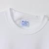 Champion Basic Short Sleeve Crew Neck Sweatshirt with Fleece Lining and Size S Men's One-Point Logo, White, (C3-Z020)